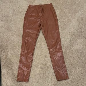 Shein leather pants